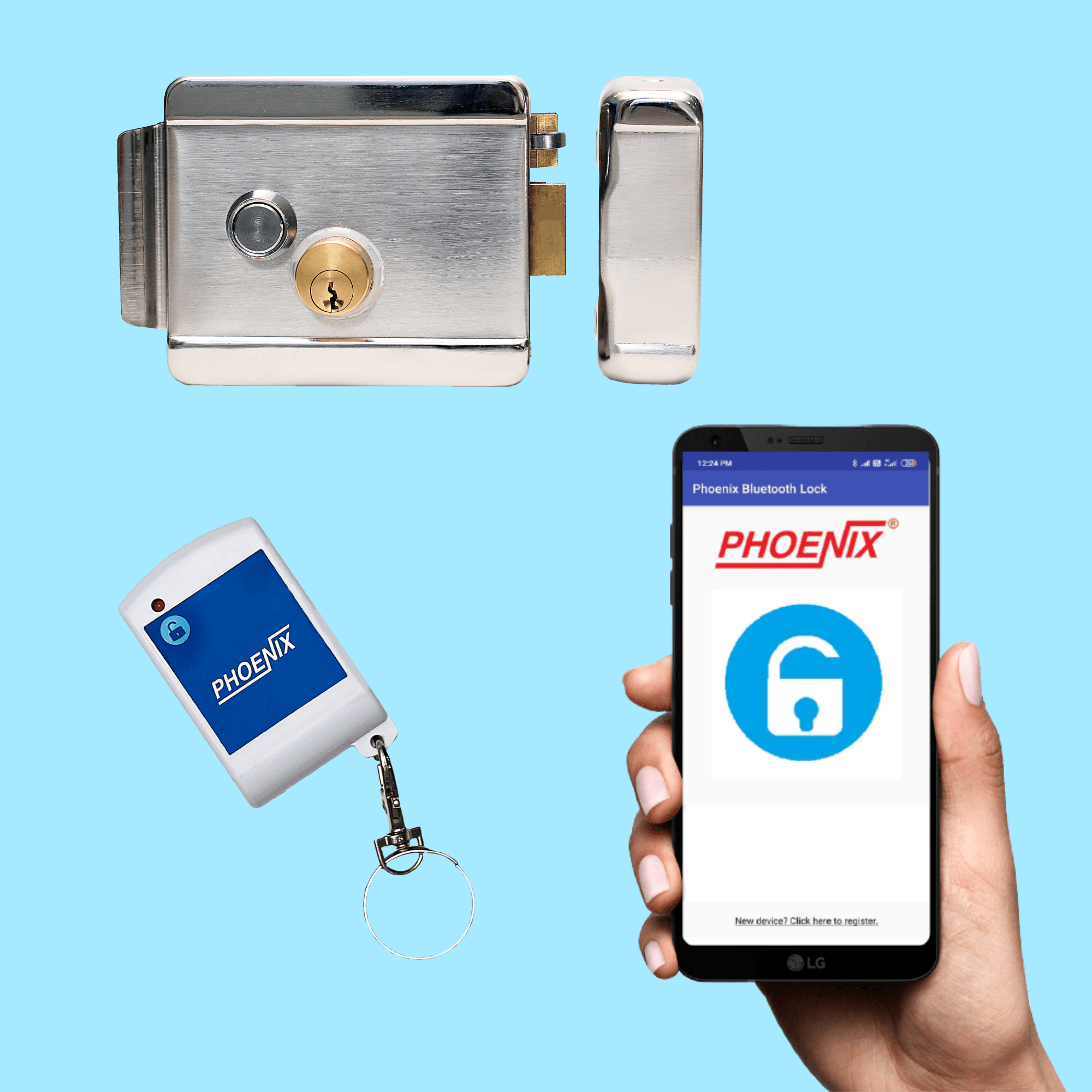 Mobile Remote Lock Product 1